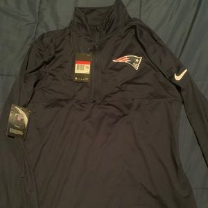 Nike OnField Patriots Quarter Zip